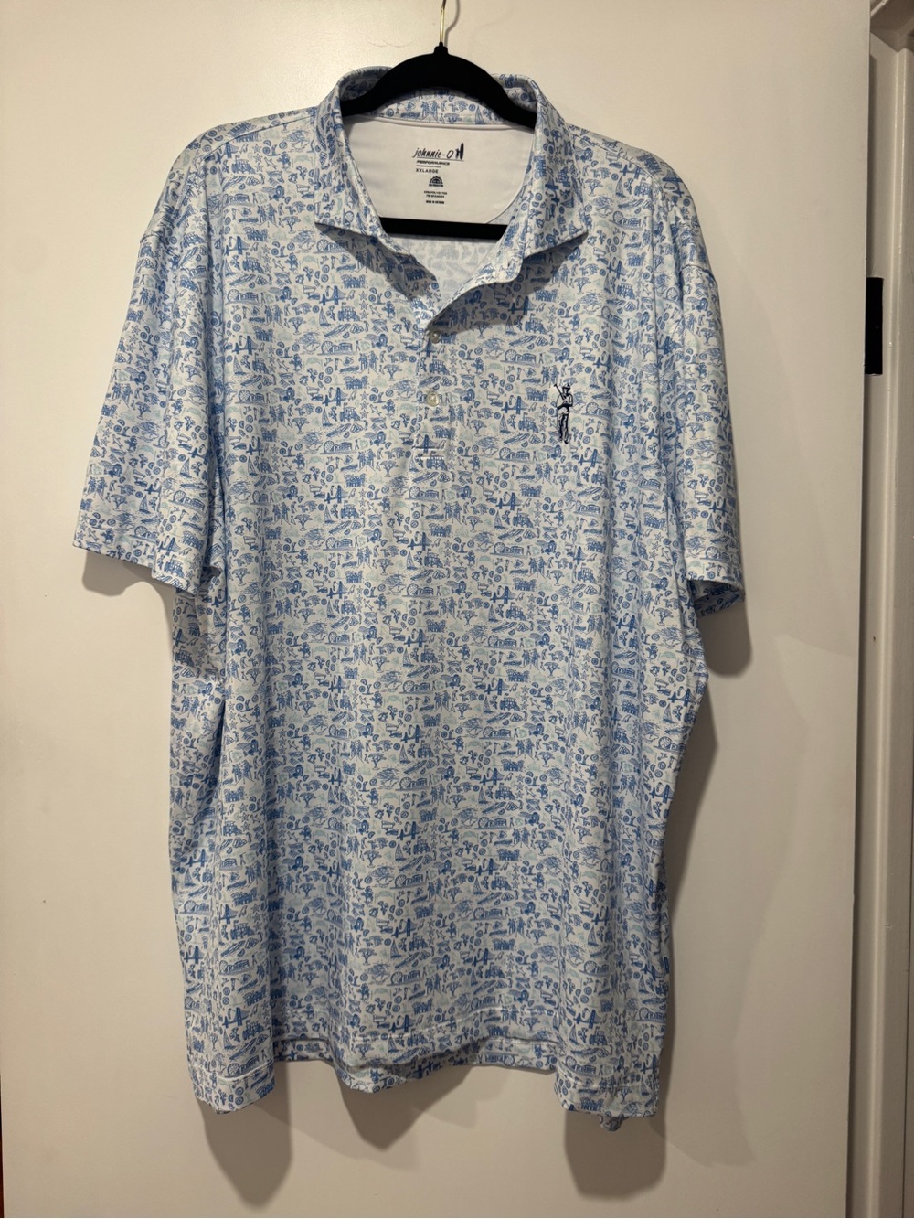 johnnie-O Performance Polo | The Crosby Club Rancho Santa Fe | XXL | UPF 50